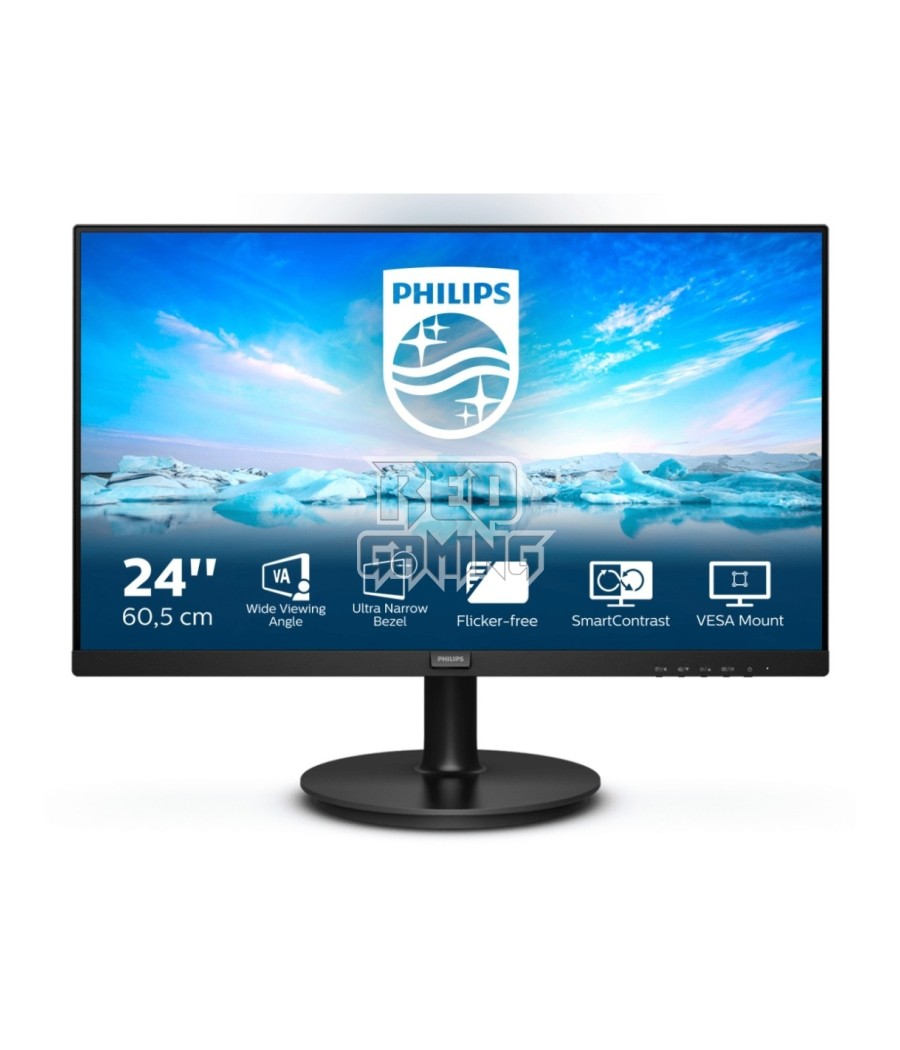 MONITOR  PHILIPS 23,6 16:9/HDMI/VGA/PIVOT/VESA  241V8LA